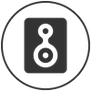 icoon muziekbox